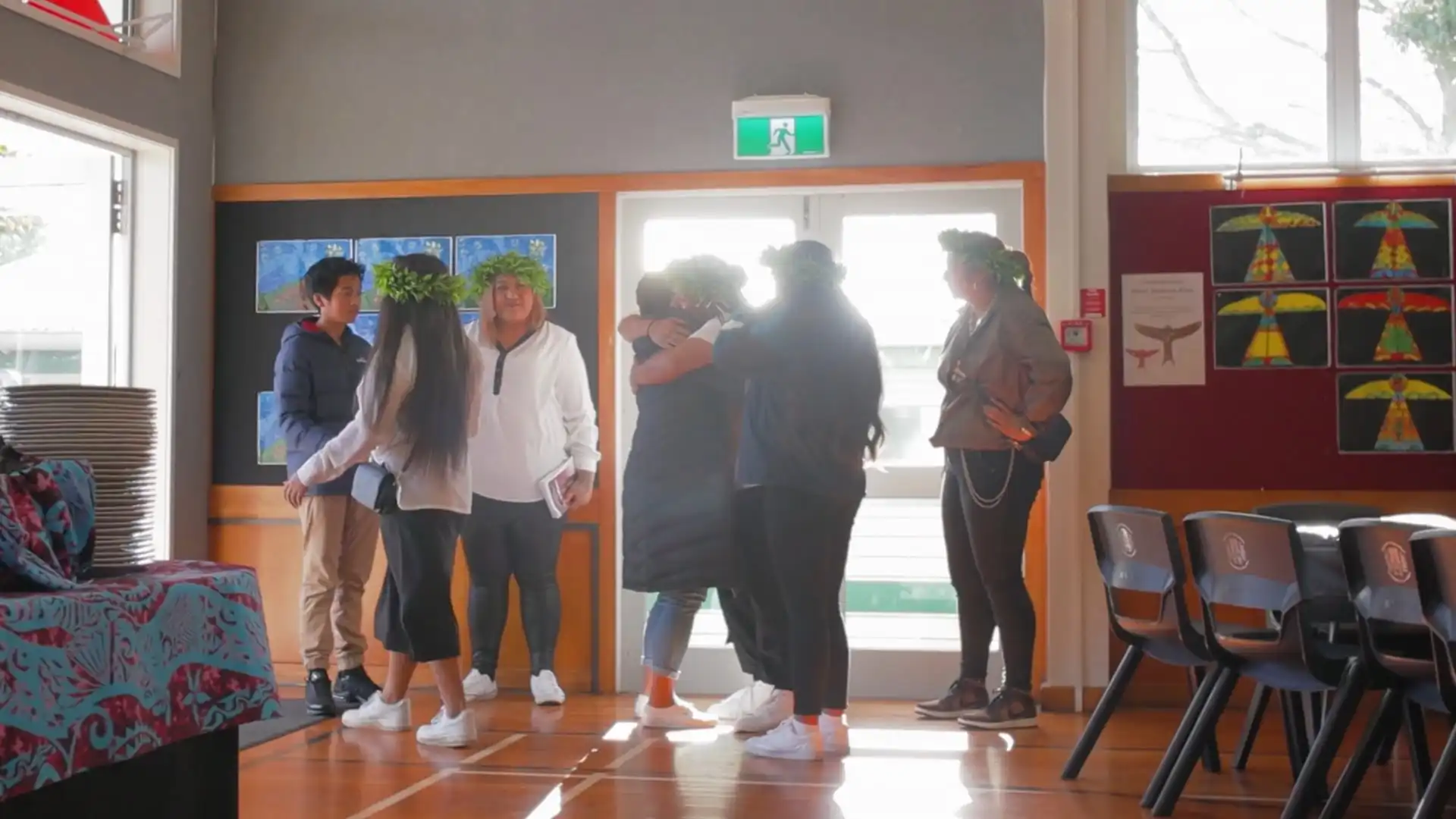 Traditional Niuean hair cutting ceremony filmed as a cultural event video.